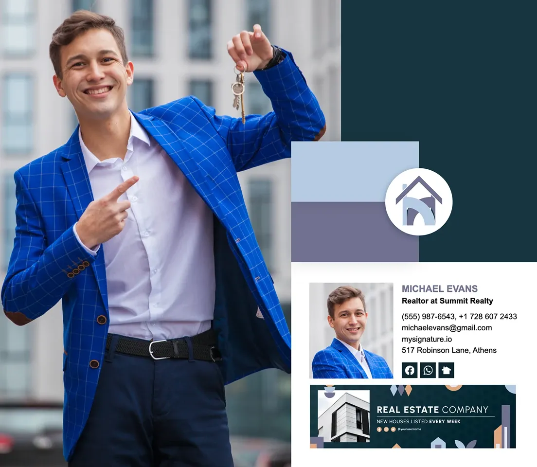 Signature d’e-mail d’agent immobilier : modèles et conseils