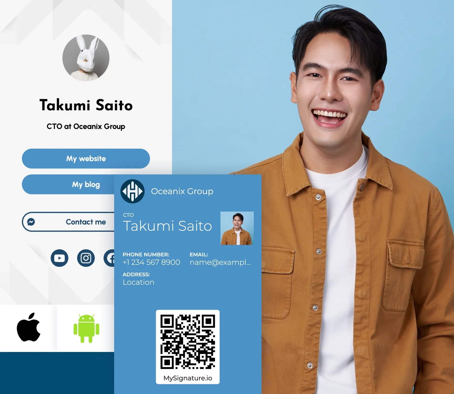 Carte de visite virtuelle: le point central de la présence de votre marque