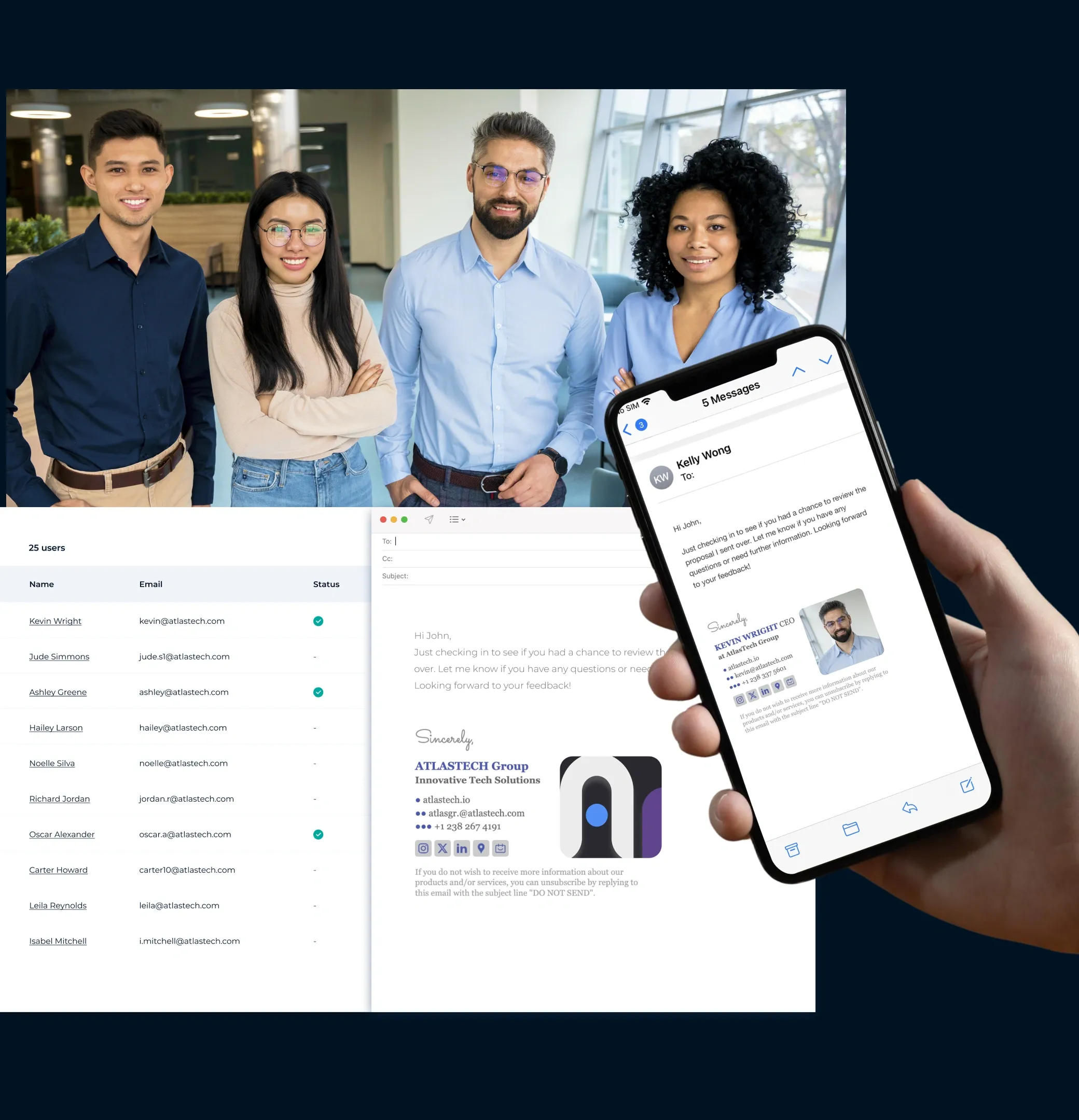 Design cohérent. Partout. Surtout sur mobile