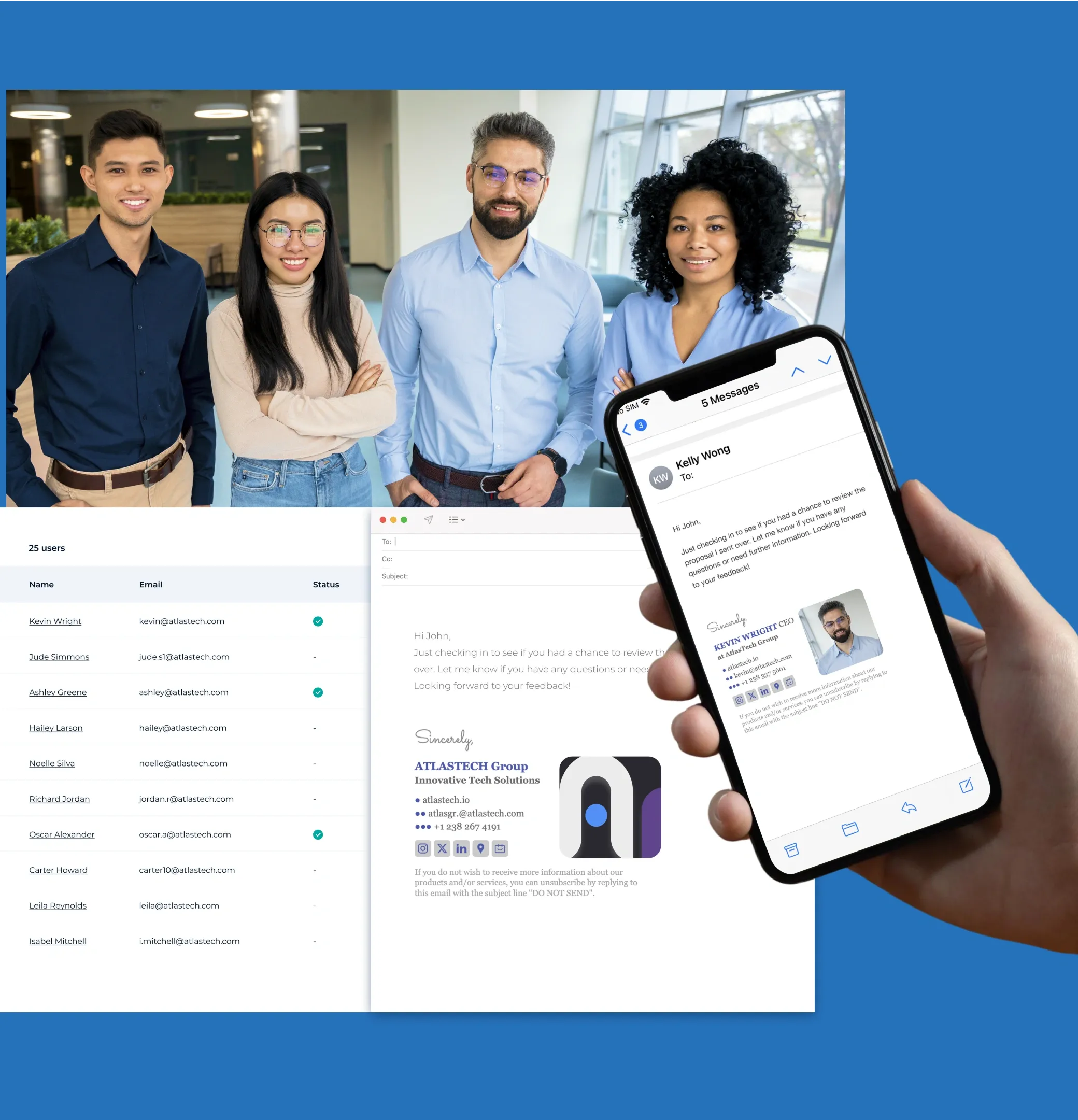 Design cohérent. Partout. Surtout sur mobile