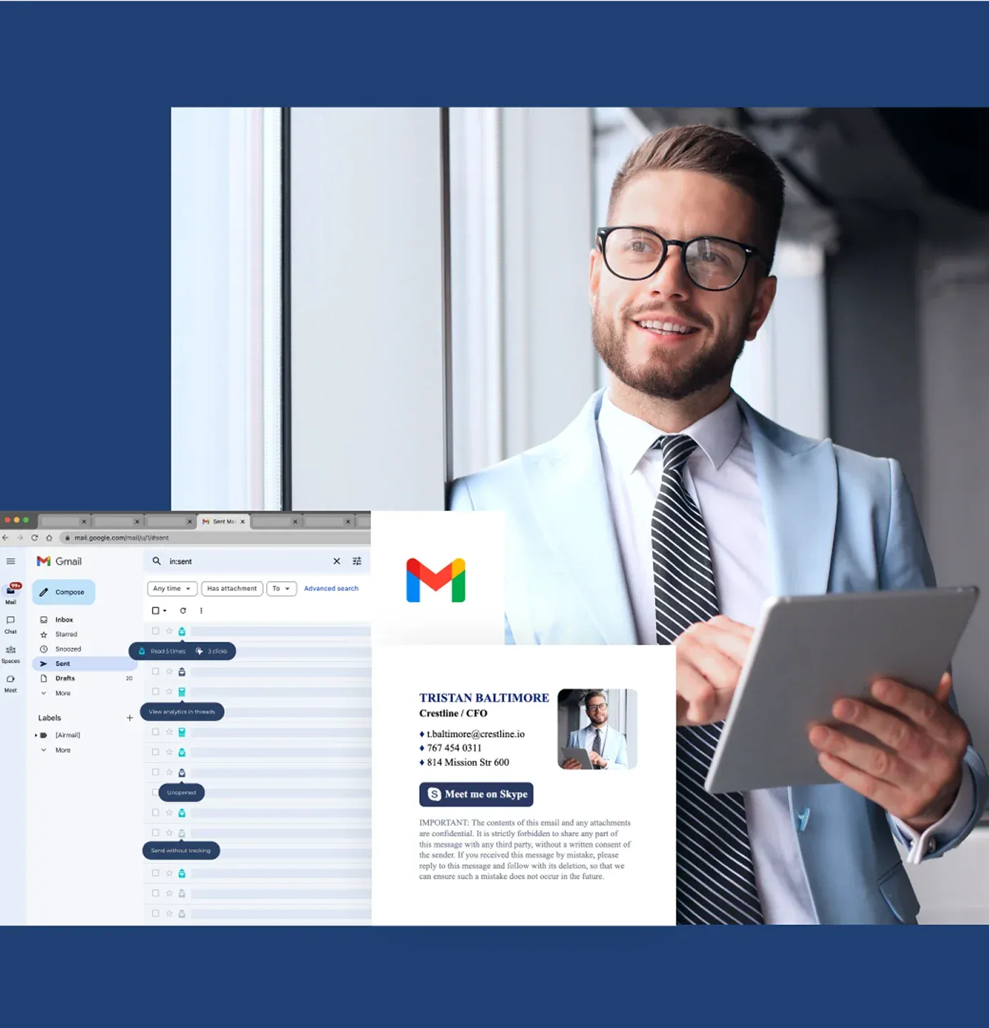 Découvrez qui ouvre et clique sur vos e-mails
