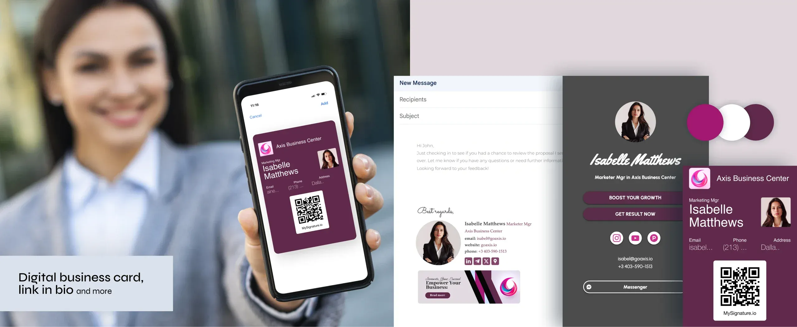 Générateur de signature d'e-mail gratuit pour booster votre marque personnelle