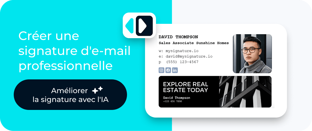 MySignature Banner Create Professional Email Signature