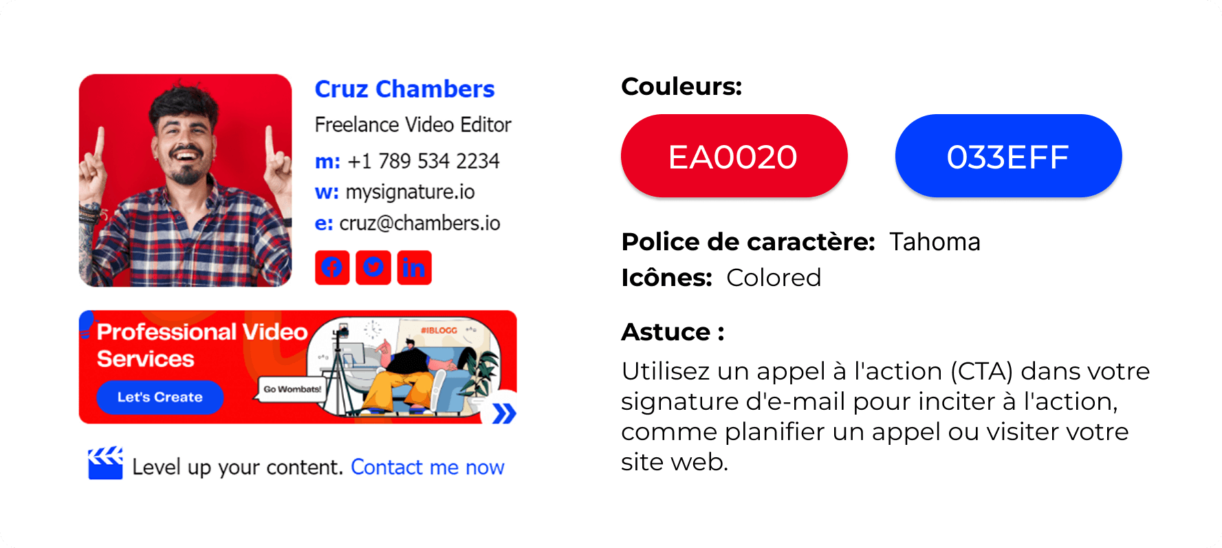 Email Signature for Branding